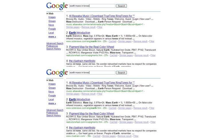 busca orgânica no google